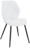 SVITA Esszimmerstuhl JAMIE (Set, 2 St), 2er Set, Küchenstühle, Stoffbezug, Weiß Bild 2