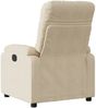 vidaXL Relaxsessel Creme Mikrofasergewebe 373453 Bild 3