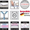 Breckle Viscotopper, Gesamthöhe 5cm, mit Bezug, 4 cm Viscoschaumkern, Bezug waschbar, Größe: 140x200 Bild 3
