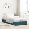 vidaXL Ottoman-Bett ohne Matratze Dunkelblau 80x200 cm Samt 3310929 Bild 3