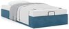 vidaXL Ottoman-Bett ohne Matratze Dunkelblau 80x200 cm Samt 3310929 Bild 4