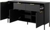 AX LIVING Modern Catanian 3T2S – Anthrazit Sideboard 153,1 cm Breite Bild 5
