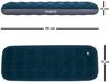 Avenli Luftmatratze Camping für 1 Person mit Fußpumpe 192 x 73 x 22 cm Single-Size, (Luftbett einfach aufblasbar mit integrierter Luftpumpe, 1-St, für Indoor und Outdoor mit beflockter Oberfläche), Ideal als Reisebett oder Isomatte Bild 4