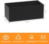 ZMH LED Wandleuchte Innen Wandlampe - 5W Wandbeleuchtung Schwarz Wandstrahler Up Down Flurlampe Wand Treppenlampe Einstellbarer Strahl 3000K Warmweiß für Schlafzimmer Treppenhaus Flur Wohnzimmer Bild 4