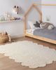 Baumwollteppich 140 x 200 cm Beige SAREKI Bild 3
