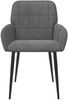 vidaXL Esszimmerstühle 6 pcs Samt (V) Dunkelgrau 57 x 50 x 85 cm 3428176 Bild 4