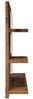 vidaXL Badspiegel mit Ablagen Altholz-Optik 90x11x45 cm Holzwerkstoff 856262 Bild 5