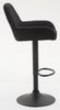 2er Set Barhocker Braga Stoff, Schwarz Bild 5