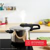 Tefal 'Secure 5 neo' Schnellkochtopf Induktion mit Garkorb, Edelstahl, 6L, absperrbar Bild 2