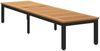 vidaXL Sonnenliege Schwarz 200 x 55 x 35 cm Massivholz Akazie 4010620 Bild 4