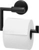 Bad-Serie PIAZZA BLACK - Toilettenpapierhalter, matt schwarz Bild 1