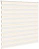 vidaXL Doppelrollo Marmorbeige 140x150cm Stoffbreite 135,9 cm Polyester 4014659 Bild 3