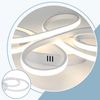 ZMH LED Deckenleuchte Whonzimmer Modern Schmetterlingforming Flur, Hochwertige Material, LED fest integriert Bild 3
