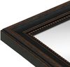 WANDStyle Wandspiegel H390 aus Massivholz in Schwarz 66 x 86 cm im Stil Landhaus Bild 4