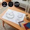 Lumaland Comfort Line Sitzsack Indoor, EPS Perlen Füllung, XL, Dunkelblau, 90 x 110 x 50 cm, 250 l Bild 3