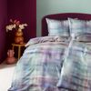 Estella Mako-Satin Bettwäsche 135x200 Pixie Pixel Mosaik grau lila 4835-985 Bild 5