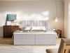 Selsey 'Togents' Boxspringbett 180x200 mit Stauraum und Topper, hydrophobe Chenille, grau Bild 2