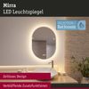 Paulmann 71087 LED Leuchtspiegel Mirra oval weiß WhiteSwitch dimmbar Bild 2