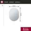 Paulmann 71087 LED Leuchtspiegel Mirra oval weiß WhiteSwitch dimmbar Bild 5