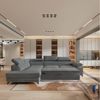 Masseno Ecksofa FAVIEN mit Schlaffunktion L-Form, Sofa mit Bettkasten Bild 4