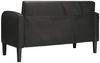 vidaXL Zweisitzer-Sofa Schwarz 110 cm Kunstleder 4100536 Bild 5