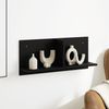 vidaXL Wandschrank 70x16,5x30 cm Schwarz Holzwerkstoff 854851 Bild 3
