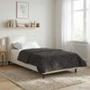 vidaXL Sommerdecke Anthrazit 140 x 220 cm Mikrofaser und Teddy-Fleece 42026158 Bild 4