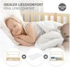 ML-DESIGN Kinderbett Hausbett Spielbett inkl. Lattenrost kreativ Bodenbett für Kinder, Abenteuerbett mit Rausfallschutz Spielbett Kiefer Natur Himmelbett Bild 4