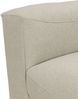 Sofa Element Armlehne links Kattrina Flachgewebe creme Bild 4