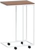 vidaXL Beistelltisch mit Rollen Weiß 40x30x63,5 cm Holzwerkstoff 343098 Bild 5