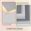 ZMH Spiegel Bad Badspiegel mit Beleuchtung - LED Wandspiegel Rund 60X80cm Badezimmer Badezimmerspiegel mit Touch-Schalter und Entfogger-Funktion Lichtspiegel Dimmbar 3000K-6500K Bild 2