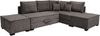 Home affaire Ecksofa Night & Day L-Form, B: 316 cm mit Dauer-Schlaffunktion 180x200 cm, Set: Sofa & Hocker, Bettfunktion, Bettkasten & Kissen, Boxspringbett Bild 4