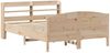 vidaXL Massivholzbett ohne Matratze 150x200 cm Kiefernholz 3306963 Bild 3