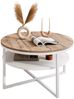 Lookway Couchtisch CIRI-X LOFT mit Ablage (1 Tisch), Durchmesser: ⌀ 70 cm Bild 4