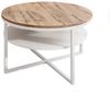 Lookway Couchtisch CIRI-X LOFT mit Ablage (1 Tisch), Durchmesser: ⌀ 70 cm Bild 2