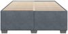 vidaXL Bettgestell ohne Matratze Dunkelgrau 140x200 cm Samt 3284638 Bild 4