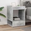 vidaXL Beistelltisch, Holz Beton Grau, 40 x 40 x 56 cm Bild 4