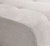 Ecksofa Sofa mit Schlaffunktion VOGAR Stoff Poso Hellbraun Ottomane Rechts Bild 5