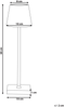 Kabellose LED Tischlampe BACEIRO Metall Orange Bild 2