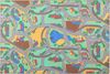 Snapstyle Kinder- und Spielteppich, 100% Polyamid, Straßenteppich, 160x160 cm Bild 5