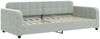 vidaXL Tagesbett Ausziehbar mit Schubladen Hellgrau 90x200 cm Samt 3197001 Bild 4