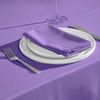 Homescapes Tischdecke Tischdecke lila – 137x137 cm, 100% Baumwolle (1-tlg) Bild 3