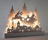 LED-Silhouette Santa ww 30x6x24cm, 12 LED 6/18h T Bild 3