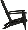vidaXL Adirondack-Gartenstühle 2 Stk. Schwarz Polypropylen 364167 Bild 5