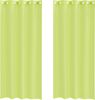 vidaXL Voile Vorhänge mit Ösen 2 Stk. Apfelgrün 140x245 cm 4102056 Bild 2