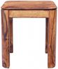 Beistelltisch Tina 40x45x40 cm aus indischem Sheesham-Massivholz Bild 1