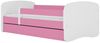 Kocot Kids 'Prinzessin auf dem Pony' Kinderbett 70x140 cm Rosa, mit Rausfallschutz, Matratze, Schublade und Lattenrost Bild 3