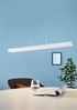 Eglo 97497 LED Pendelleuchte CALDINA weiß, chrom L:99cm B:8,5cm H:110cm Bild 2