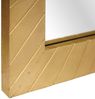 vidaXL Badezimmer Spiegel Wandmontiert Gold 50 x 2,5 x 70 cm 4017859 Bild 5