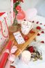 Ambiente® Geschirrtuch Hearts garlands, (1-tlg, 1-teilig), Geschirrtücher ca. 50x70cm Baumwolle Bild 3